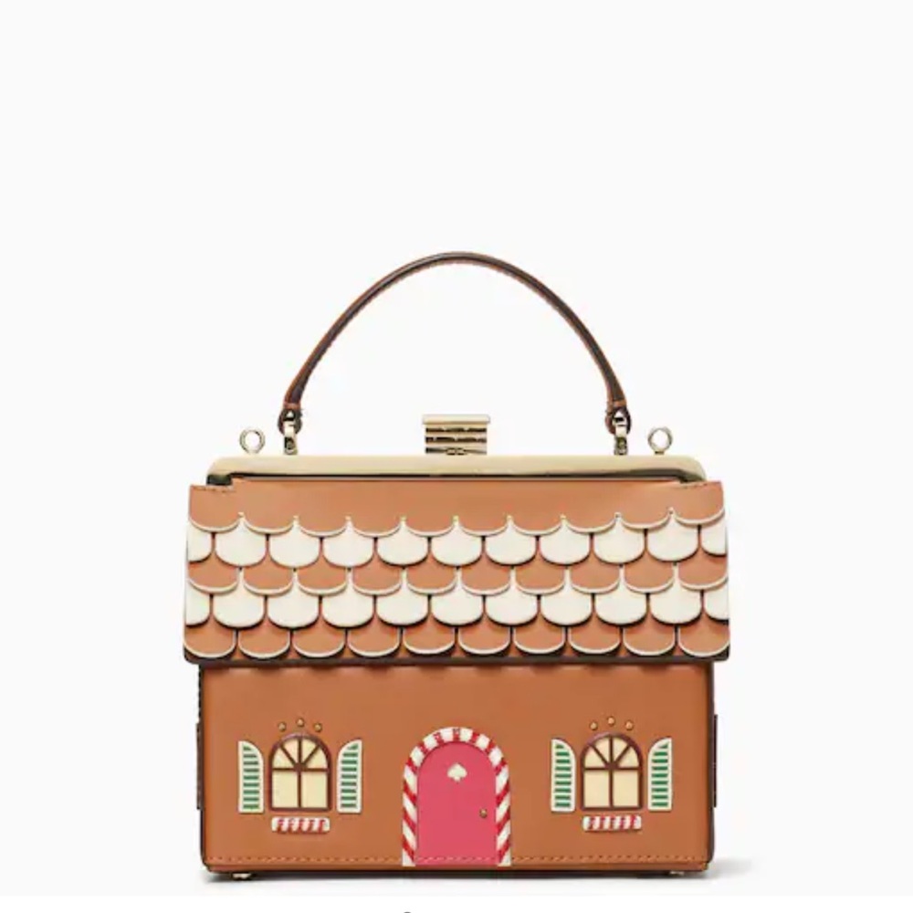 Kate Spade Gingerbread House Crossbody  Novelty - Picture 2 of 16